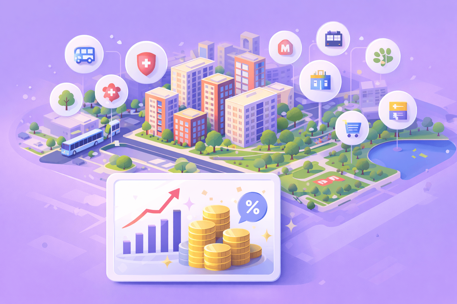 Ile dzielnica dodaje do ceny mieszkania w Polsce